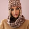 Women's set with fleece Merry K202 brown+foxy