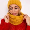 Women's set with strong ribs P100 yellow