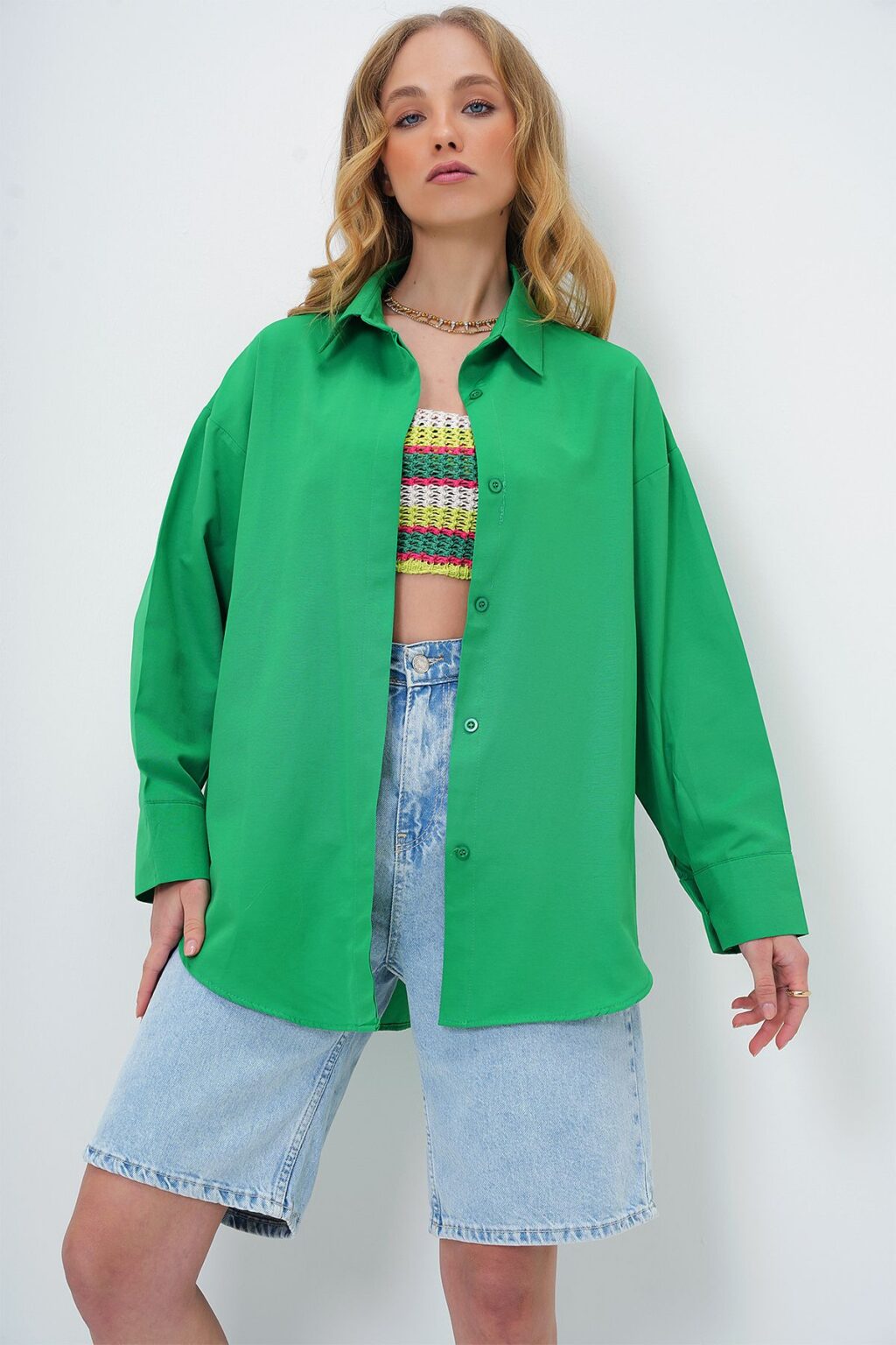 Women's shirt Trend Alaçatı Stili