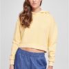 Women's short floral embroidery Terry Hoody vintagesun