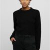Women's short sweater UC - black