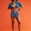 Women's shorts Roxy NEW IMPOSSIBLE PRINTED MID