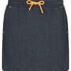 Women's skirt LOAP EDENA Dark grey/Orange