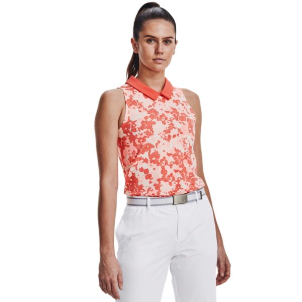 Women's sleeveless polo shirt Under Armour Zinger Rise Slvls Polo