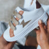Women's sneakers SNAKE white Dstreet