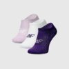 Women's socks 4F (3pack) F496
