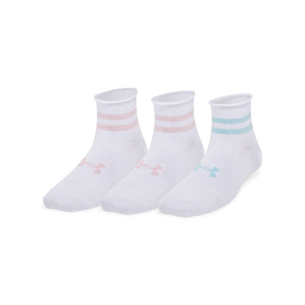 Women's socks Under Armour Essential Nov 3pk Qtr