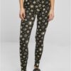 Women's soft leggings AOP blacksun