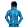 Women's softshell jacket with membrane ALPINE PRO HOORA vallarta blue variant pa