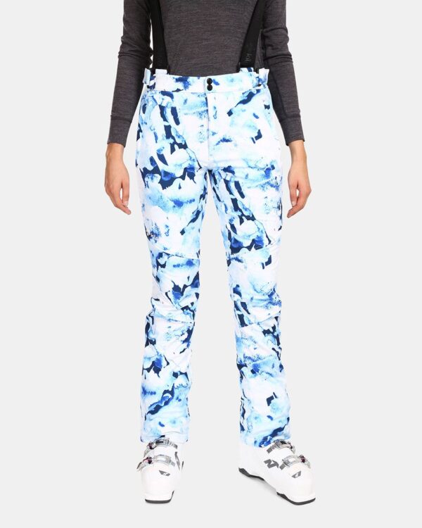 Women's softshell ski pants Kilpi TORIEN-W White