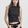 Women's space top blk/wht