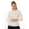 Women's sports T-shirt Endurance Leah W Waffle Melange Loose Fit Tee