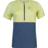 Women's sports T-shirt Hannah BERRY sunny lime mel/india ink mel