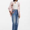 Women's straight jeans Desigual Carina - Women