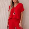 Women's summer set with necklace