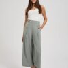 Women's summer trousers MOODO - olive