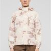 Women's summer windbreaker with front zip fastening