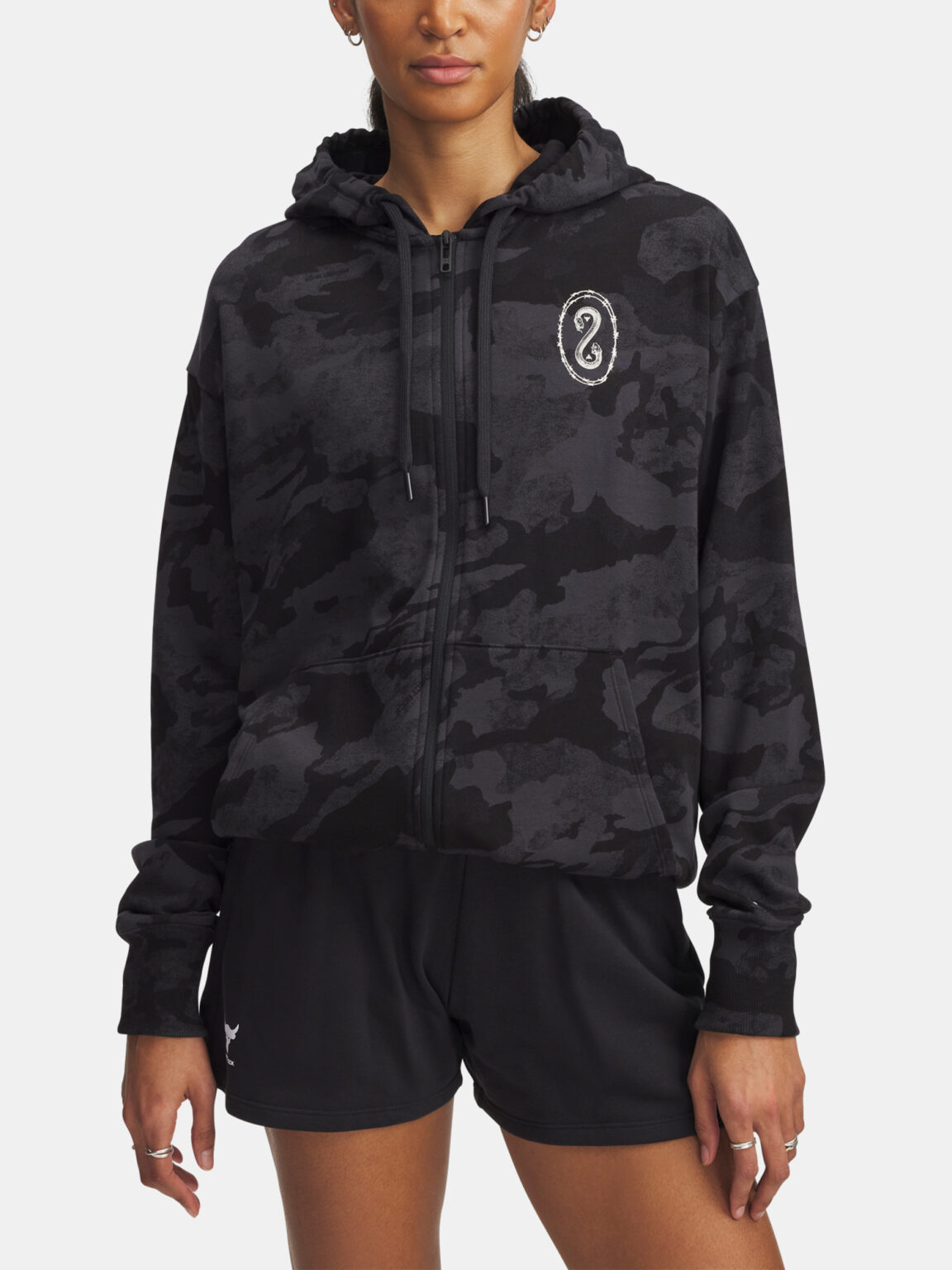 Women's sweatshirt Under Armour Pjt Rck Terry Full Zip - Women's