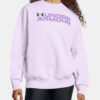 Women's sweatshirt Under Armour Rival Fleece WordmarkOS Crew-PPL - Women's