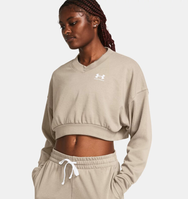 Women's sweatshirt Under Armour Rival Terry OS Crop Crew