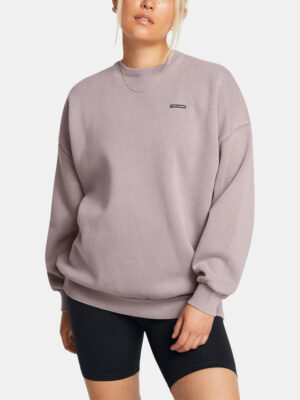 Women's sweatshirt Under Armour UA Icon HWT Flc OS Crew-GRY - Women's