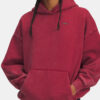 Women's sweatshirt Under Armour UA Icon HWT Flc OS Hdy-RED - Women's