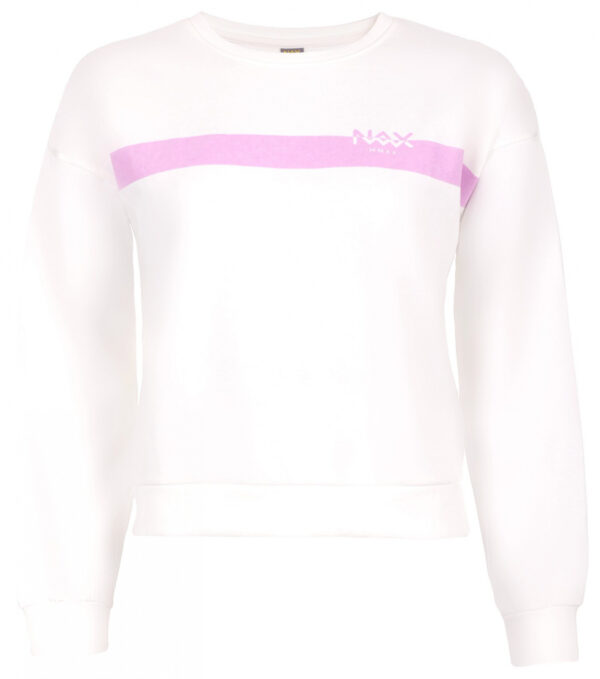 Women's sweatshirt nax NAX SEDONA creme variant pb