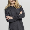 Women's sweatshirtTerry Hoody oversized - grey