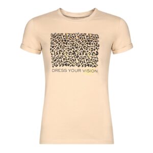 Women's t-shirt nax NAX GAMMA white pepper