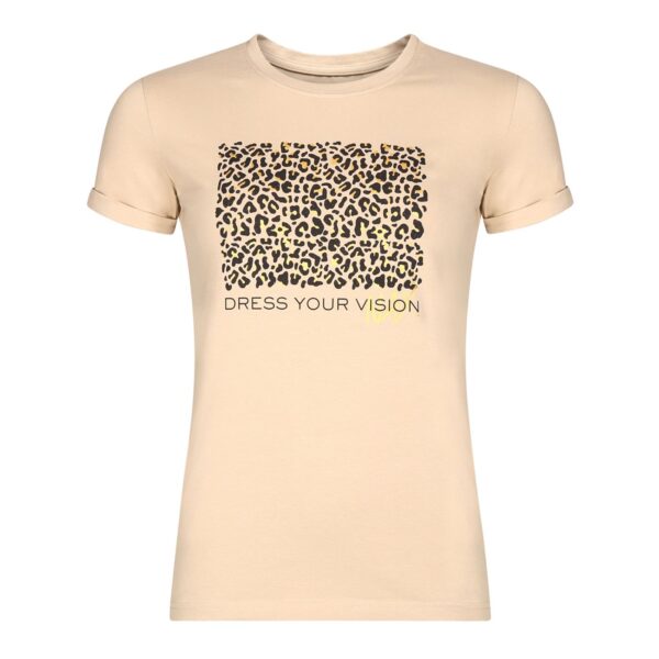 Women's t-shirt nax NAX GAMMA white pepper