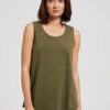 Women's tank top MOODO - olive