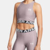 Women's tank top Under Armour HeatGear Rib Tank-GRY - Women's