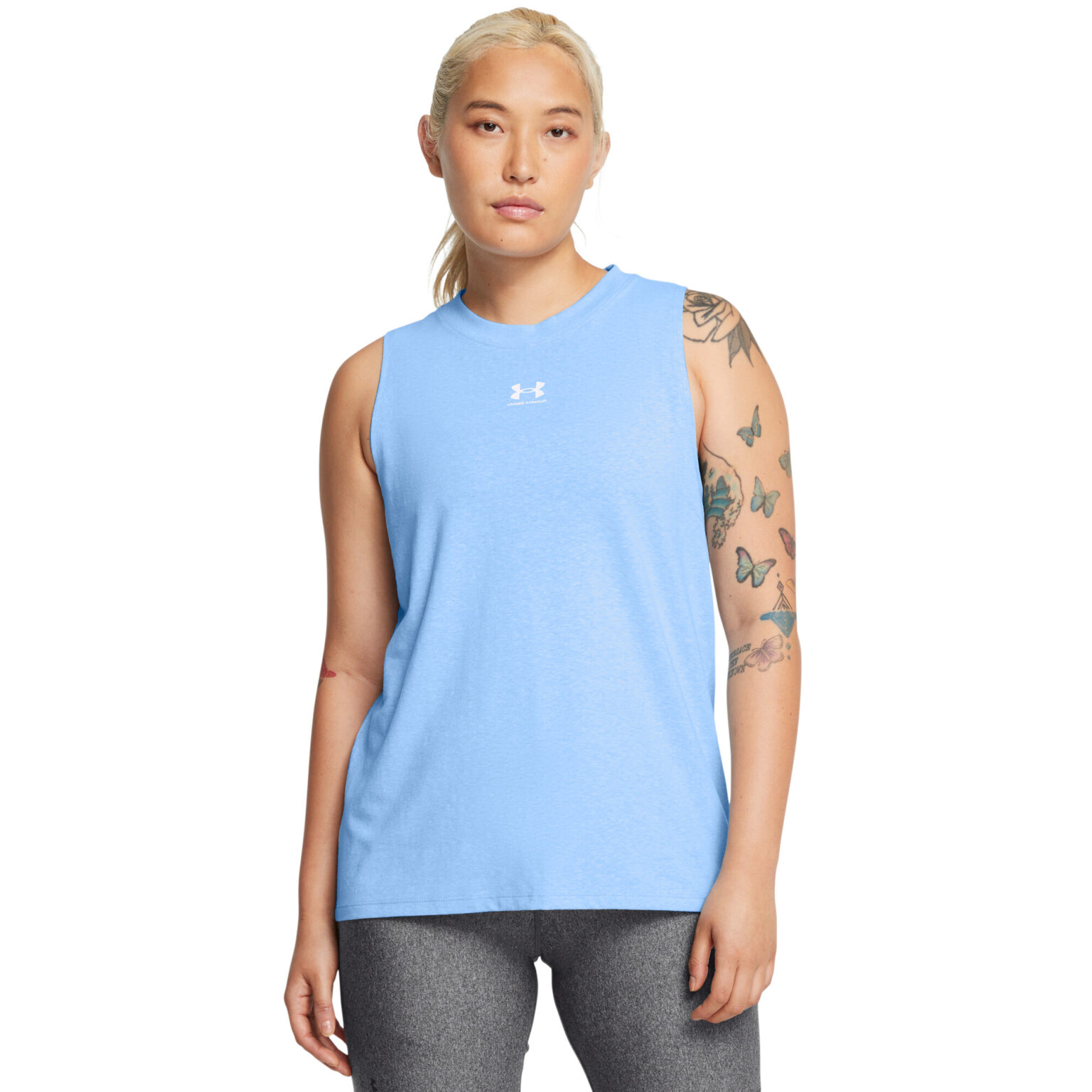 Women's tank top Under Armour Rival Muscle Tank