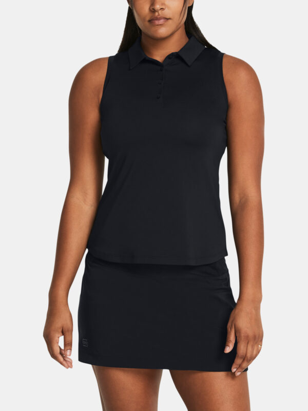 Women's tank top Under Armour UA Playoff SL Polo-BLK - Women's