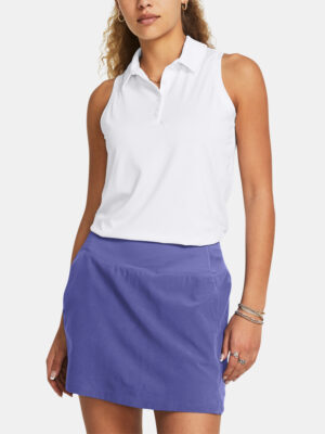 Women's tank top Under Armour UA Playoff SL Polo-WHT - Women's