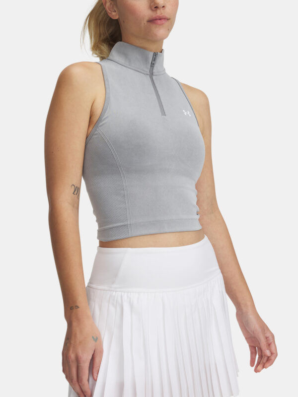 Women's tank top Under Armour Vanish Seamless Washed SL Zp - Women's