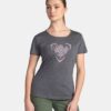 Women's technical T-shirt Kilpi GAROVE-W Dark gray