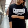 Women's tracksuit with black application