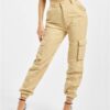 Women's trousers DEF Ruby - beige