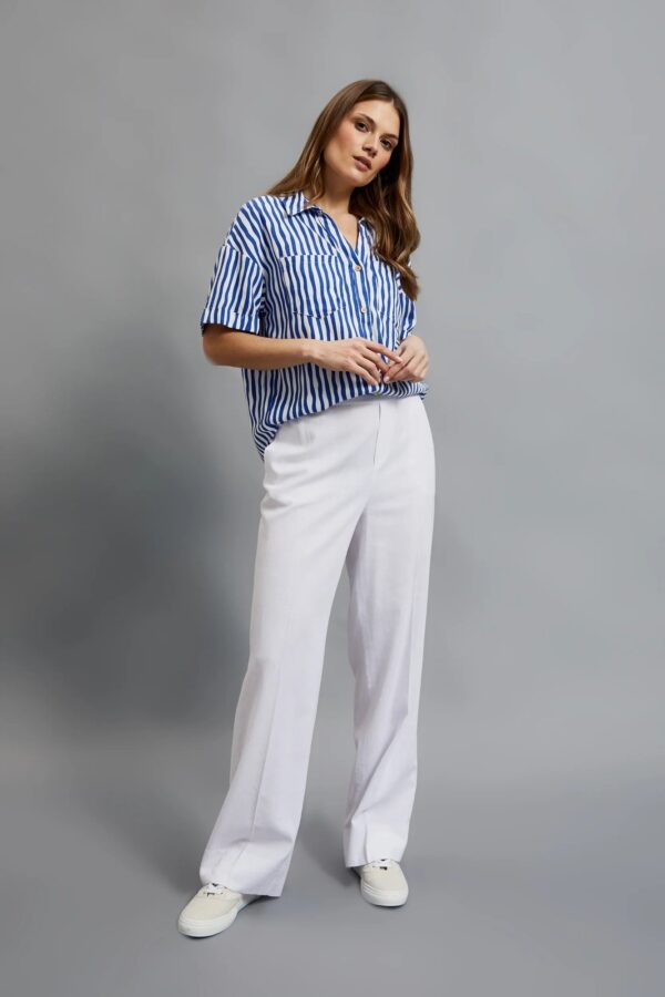 Women's trousers MOODO - white