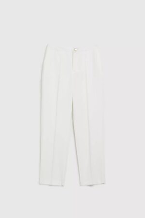 Women's trousers MOODO - white