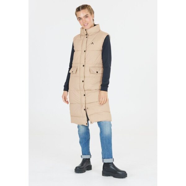 Women's vest Whistler Amaretto W Long Puffer Vest