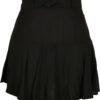 Women's viscose miniskirt black