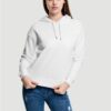 Women's white with hood