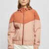 Women's windbreaker Arrow terracotta/amber