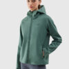 Women's windproof softshell jacket 5000 4F membrane - green