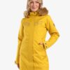 Women's winter coat Kilpi PERU-W Gold