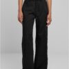Women's work trousers with straight legs black