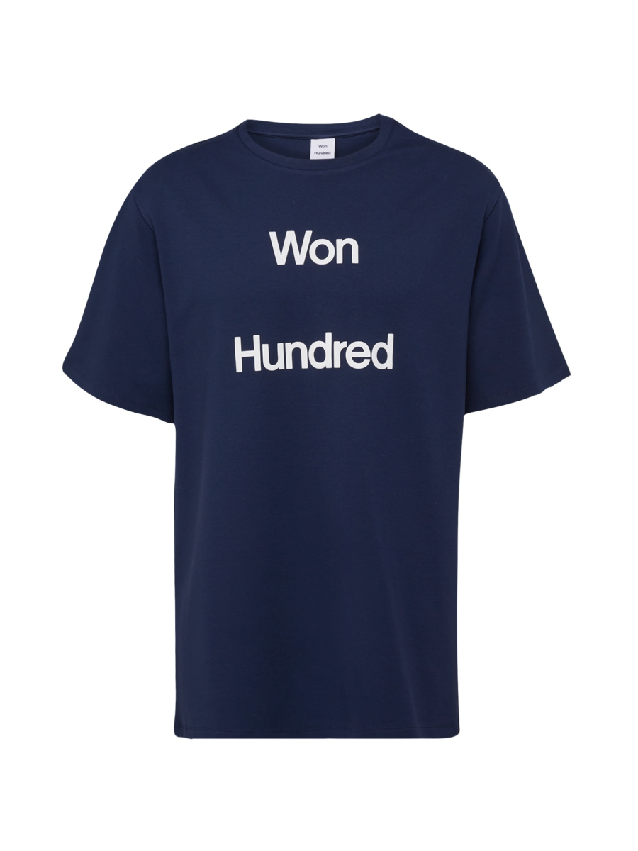 Won Hundred Póló 'Talinn'  kék / fehér-Hungary