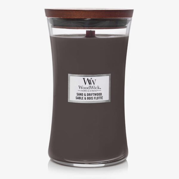 WoodWick Large Hourglass Candle - Sand & Driftwood Universal-alacsony-ár